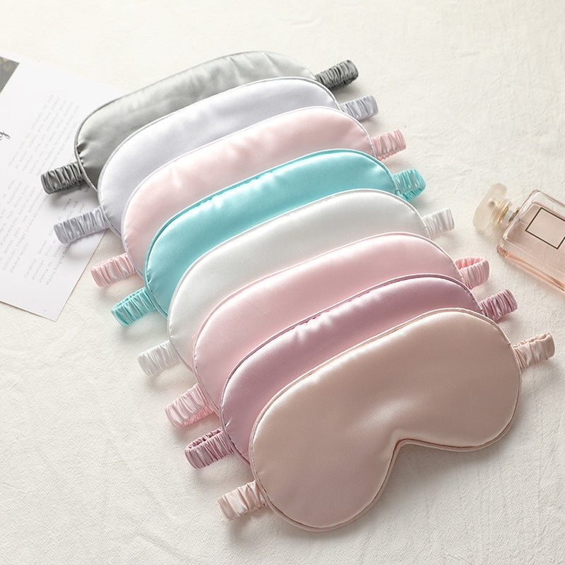 Silk Eye Mask for Sleeping – Adjustable, Super Soft & Anti-Sleep Crease
