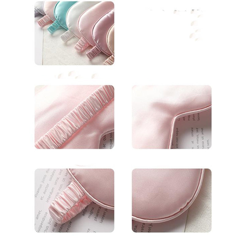 Silk Eye Mask for Sleeping – Adjustable, Super Soft & Anti-Sleep Crease