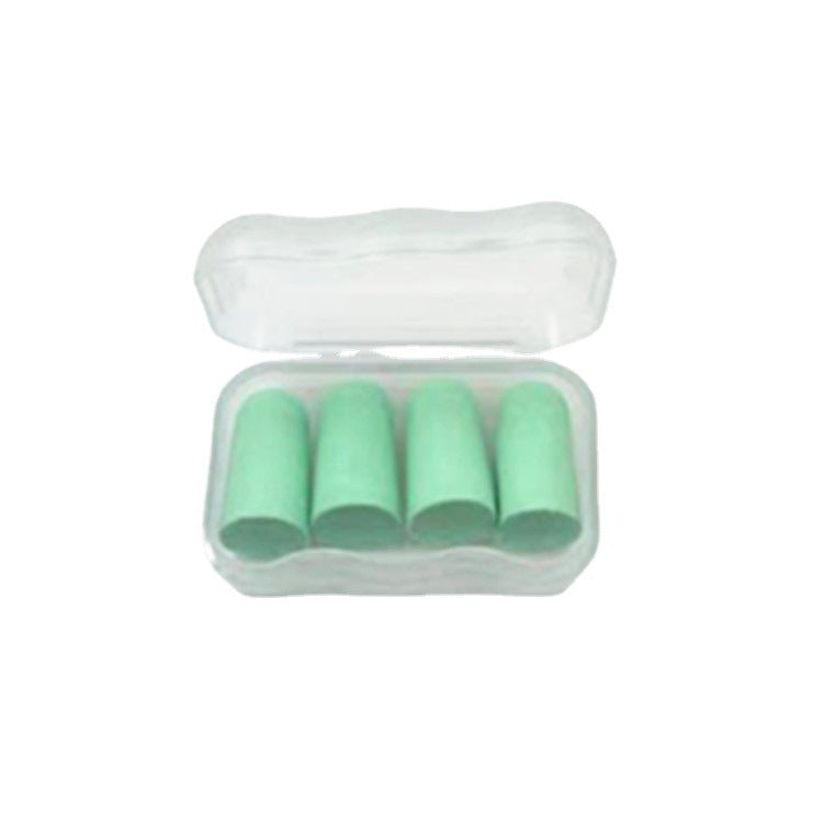 Noise-Canceling Soft Foam Earplugs – 4 Pairs with Case