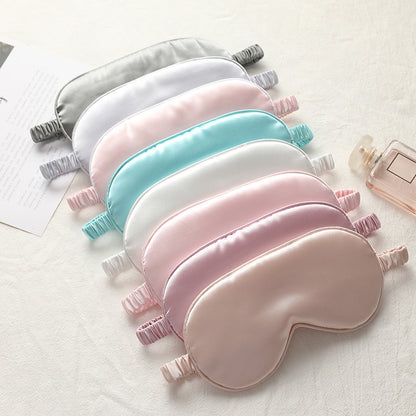 Silk Eye Mask for Sleeping – Adjustable, Super Soft & Anti-Sleep Crease
