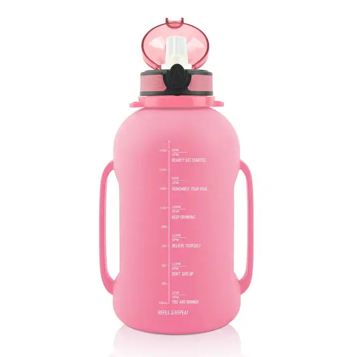 2L/64oz Silicone Collapsible Sports Water Bottle